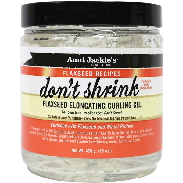 AUNT JACKIE'S DON'T SHRINK FLAXSEED ELONGATING