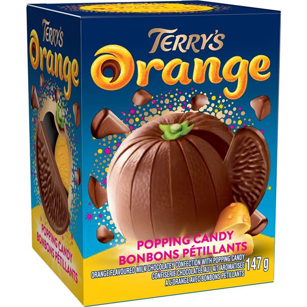 NEW TERRYS ORANGE POPPING CANDY