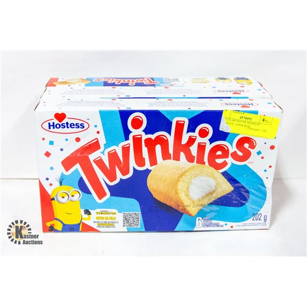 3 X 202G BOXES OF HOSTESS TWINKIES - 6 PER BOX