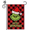 Image 1 : CHRISTMAS GREEN FLAG GRINCH DESIGN