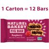 Image 1 : 2 X 340G NATURES BAKERY FIG BAR RASPBERRY