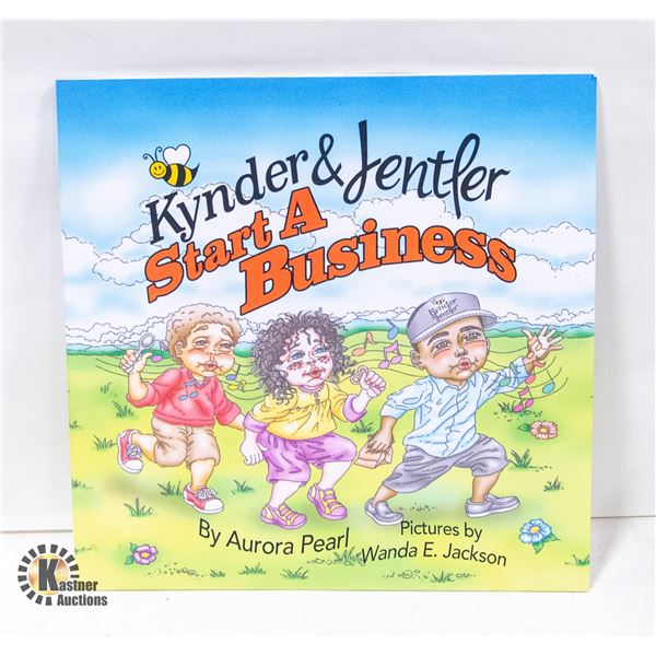 NEW SOFT COVER KYNDER & JENTLER START A BUSINESS