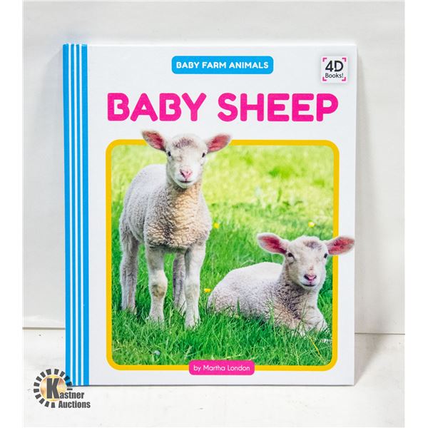 NEW HARDCOVER BABY FARM ANIMALS BABY SHEEP BOOK