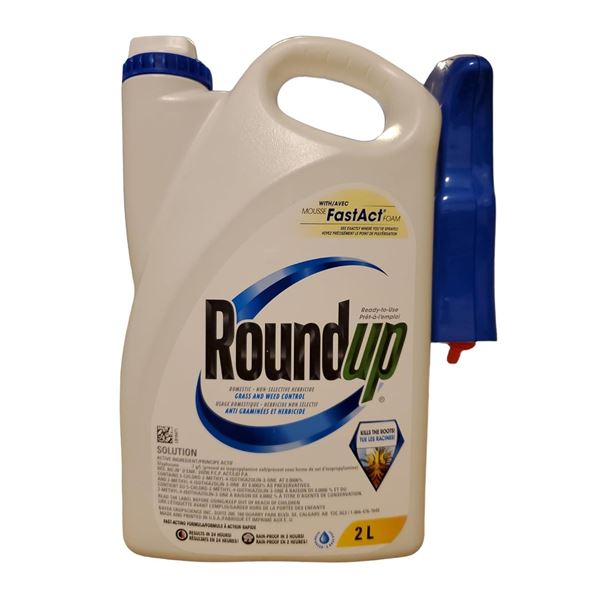 2L BOTTLE OF ROUNDUP DOMESTIC GRASS AND WEED