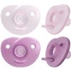 Image 1 : 4  NEW PHILIPS ADVENT PACIFIER SOOTHIE HEART