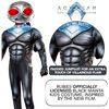 Image 1 : NEW RUBIES MUSCLE CHEST  BLACK MANTA CHILD COSTUME