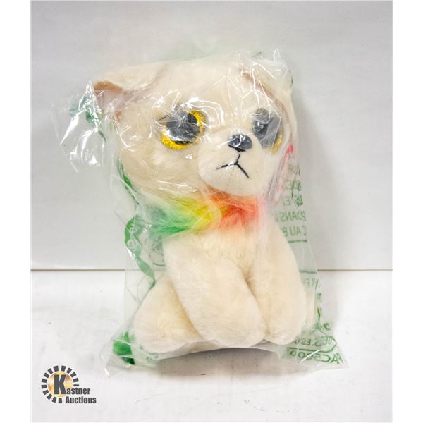 BEANIE BOOS TY RANBOW HAIR DOG