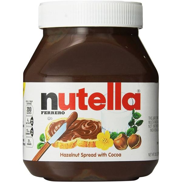 NEW 26.5 OZ NUTELLA HAZELNUT SPREAD