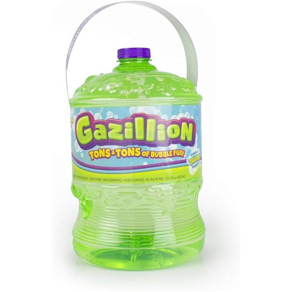 NEW 135.2 FL.OZ GAZILLION PREMIUM BUBBLES