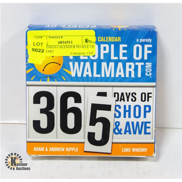 2023 BOXED CALENDER PEOPLE OF WALMART