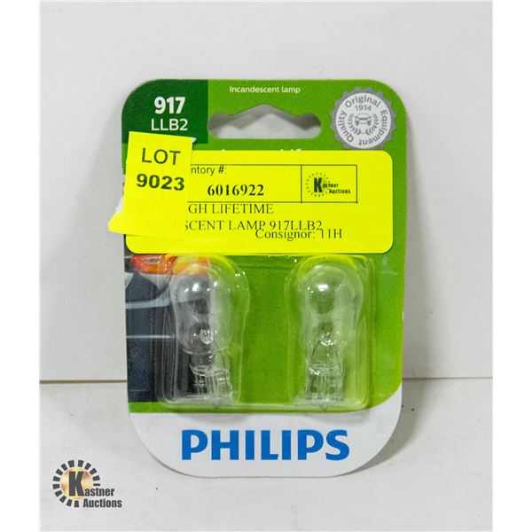 PHILIPS HIGH LIFETIME INCANDESCENT LAMP 917LLB2