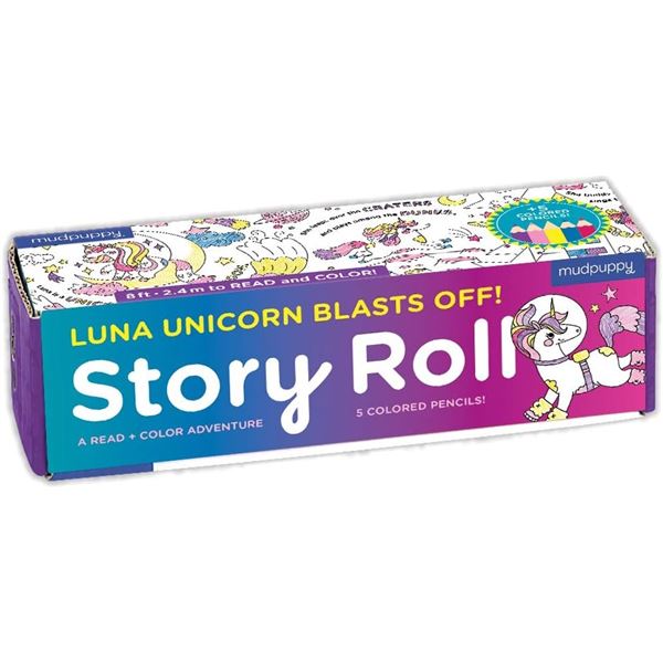 BRAND NEW LUNA UNICORN BLASTS OFF STORY ROLL - A