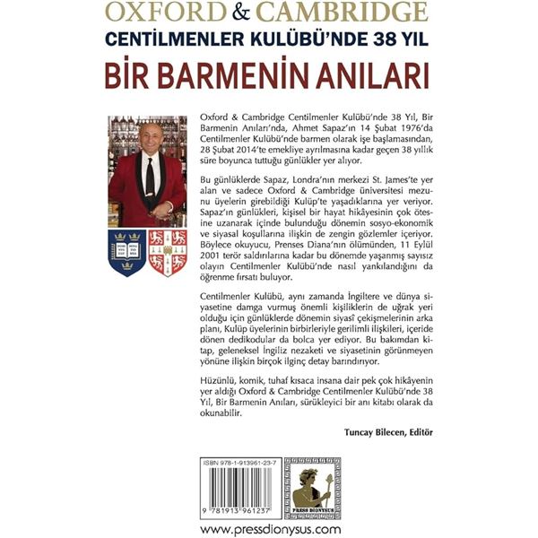 PAPERBACK-OXFORD AND CAMBRIDGE CENTILMENLER KULUBU