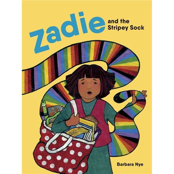 HARDCOVER-ZADIE AND THE STRIPEY SOCK