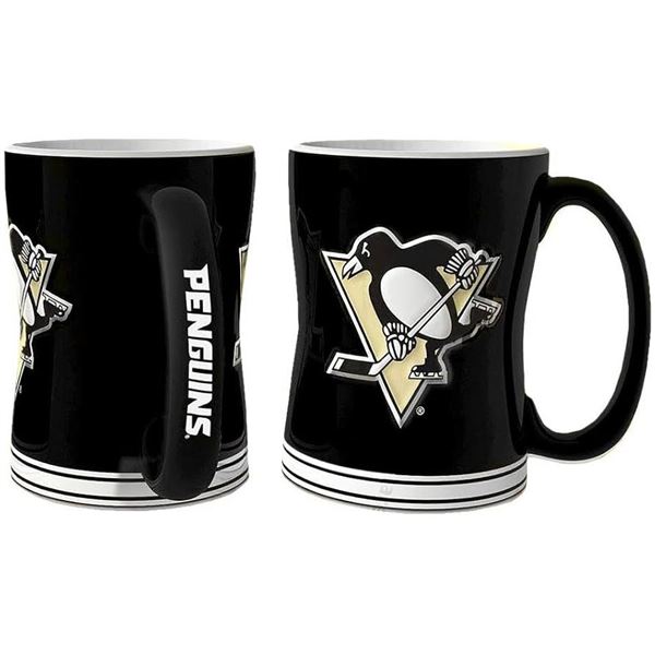 NEW PITTSBURGH PENQUINS 14 OZ COFFEE MUG