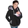 Image 1 : WOMENS BABY CARRIER HOODIE SWEATER ZIP UP IN1 JACK