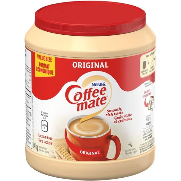 1.4KG TUB OF NESTLE ORIGINAL COFFEE MATE