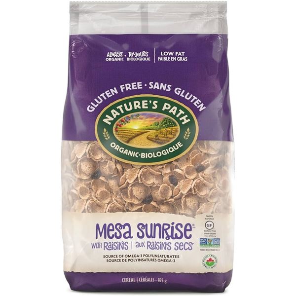 825G BAG OF GLUTEN FREE NATURE'S PATH ORGANIC MESA
