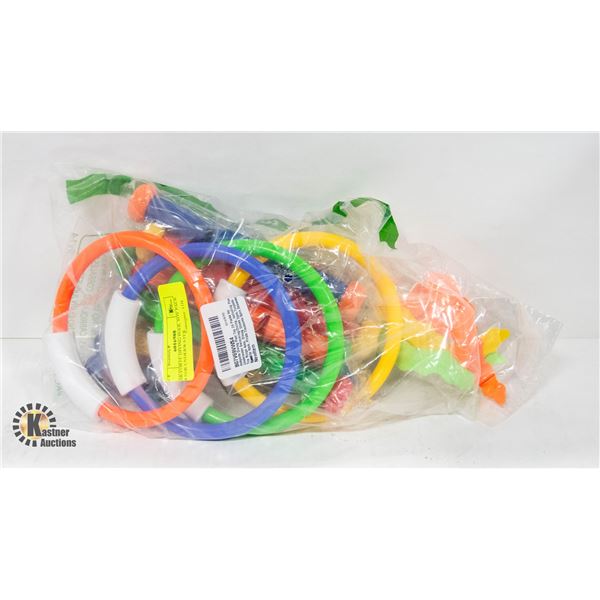 ASKYORTE DIVING POOL TOY PACK 24 FOR UNDERWATER