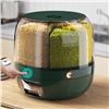 Image 4 : BIG SIZE 6 BUCKET 360° ROTATING GRAINS DISPENSER