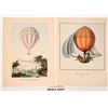 Image 1 : Hot Air Balloon Prints (2) c1810 [180147]