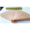 Image 2 : Oriental Hand Fans Carved  Lot of 456 [181075]