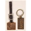 Image 1 : Budweiser, Elmco….Western Brass Key Fobs (4 items) [189803]