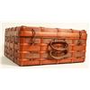 Image 2 : Picnic Basket Vintage Stained Reed [188929]