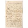 Image 1 : Letter Re: Travel & Settlement 1854 [188336]