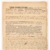 Image 2 : Land Indenture, Galloway NJ Salt Marsh, 1822 [188512]