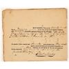 Image 4 : Land Indenture, Galloway NJ Salt Marsh, 1822 [188512]