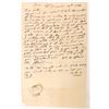 Image 1 : Irish Ridge / Clear Fork Ohio Letter 1834 [188190]