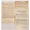 Image 1 : Fire Insurance Certificates of Authority 1860s [180975]