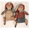Image 4 : Raggedy Ann and Andy Dolls, Folk Art [189220]