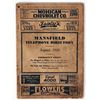 Image 1 : Telephone Directory Mansfield Ohio c1933 [187288]