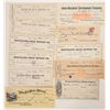 Image 1 : California Mining Checks 1890s-1900s (11) [188537]