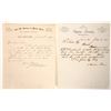 Image 1 : Gold Hill and Virginia Foundry Letterhead Pair [188412]