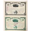 Image 1 : Moulton Mining Stock Pair w/ W A Clark Signature [188687]