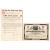 Image 1 : Sonora Mining Stock and Bond 1887 [188131]