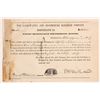 Image 1 : Lackawanna RR Stock Certificate 1859 [185360]