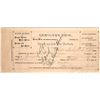 Image 1 : Gerolamy Bros. Photo Receipt 1890 [177665]