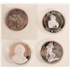 Image 1 : Silver Rounds (4) [189606]