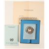 Image 3 : United Nations Sterling Silver Peace Medal: 1973 [189608]