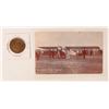Image 1 : Lucky Lindbergh Postcard & Coin 1927 [188270]