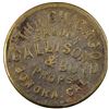 Image 1 : Chicago Saloon Token [189387]