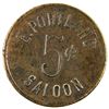 Image 2 : E. Portland Saloon Token [189201]
