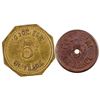 Image 2 : Oregon Saloon Maverick Tokens (2) [189203]