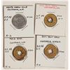 Image 1 : Centralia Tokens (4) [188855]