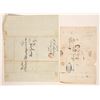 Image 3 : Stampless Folded Letter Cover Pair [189310]