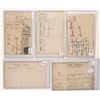Image 2 : Postcards - Mounted Silk, c1912 (5) [188580]